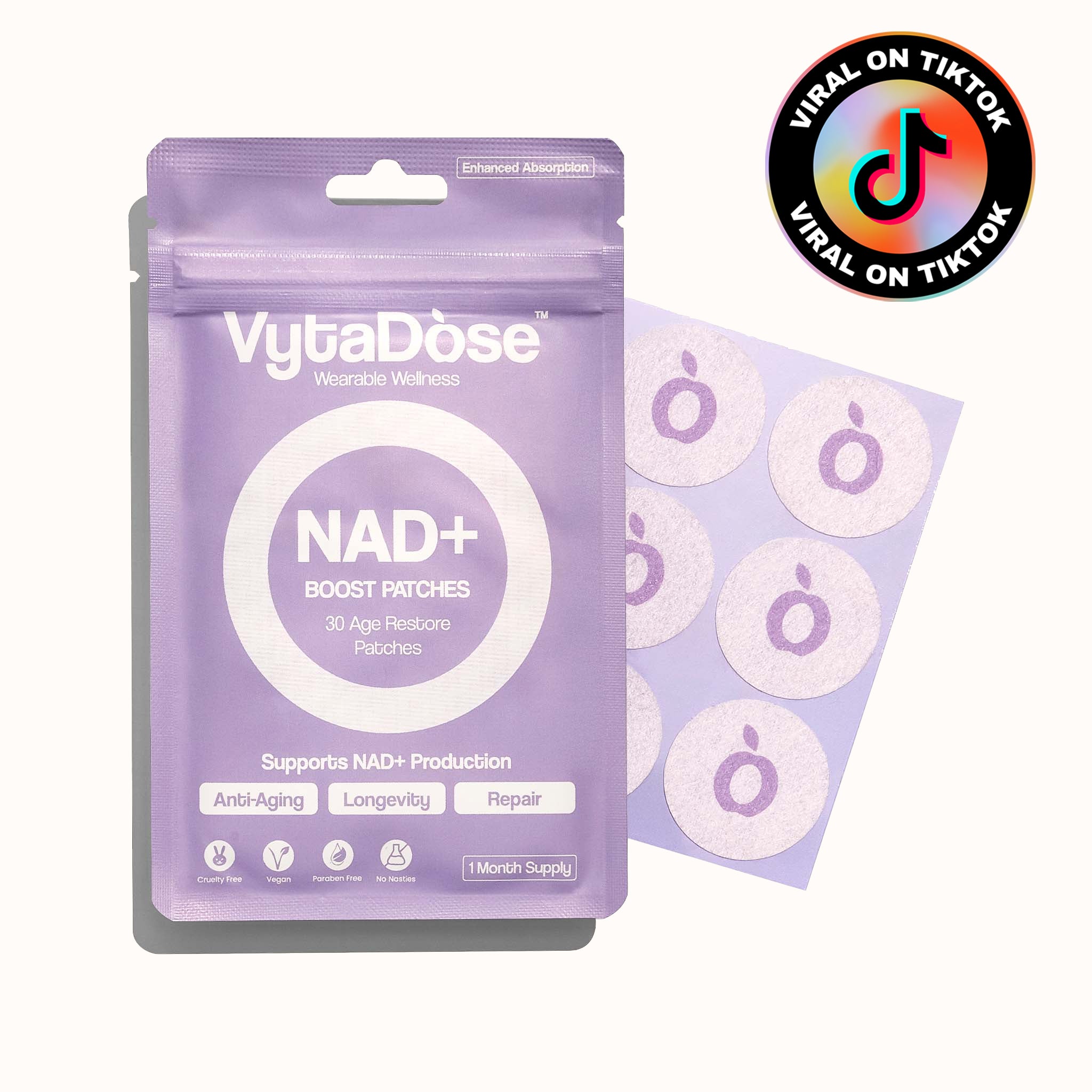 NAD+ Patches